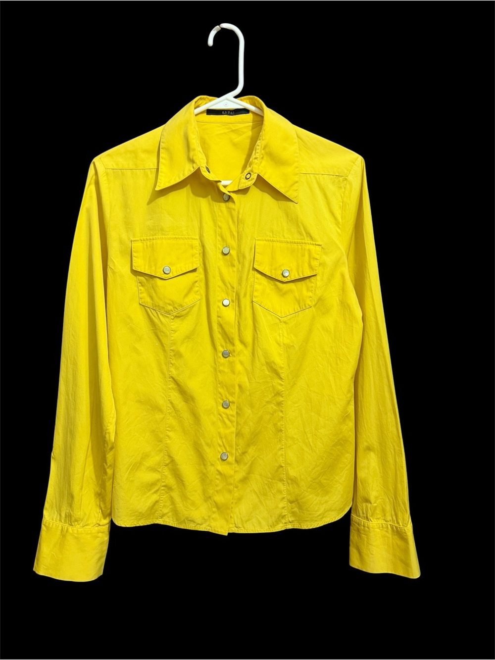 Gucci Yellow Button-Up Western Shirt